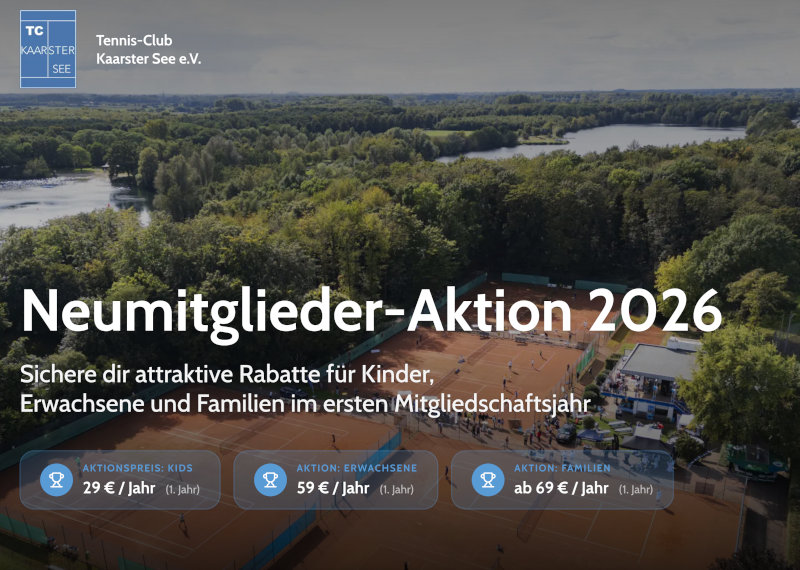 Neumitglieder-Aktion 2026