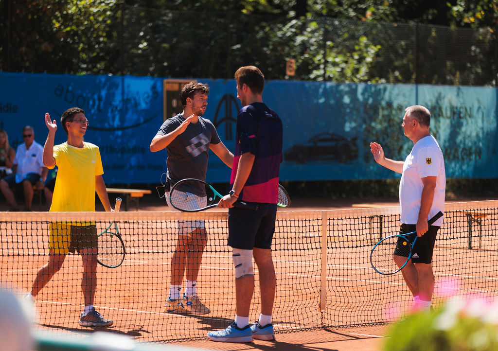 Unified-Doppel beim Mischa Zverev Championsdays