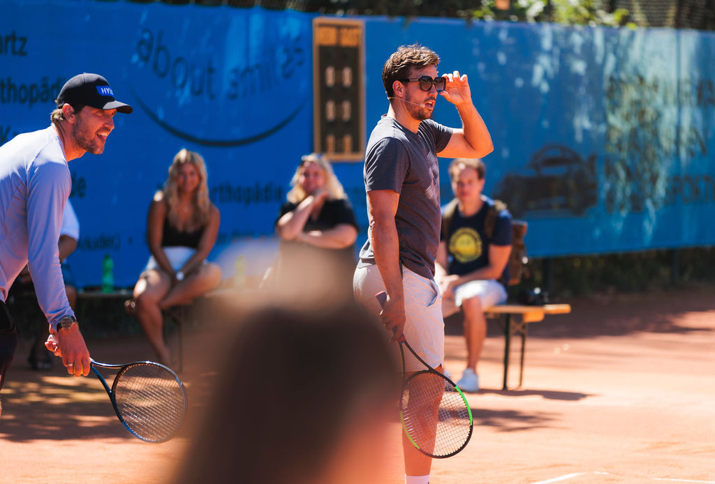 Return-Challenge beim Mischa Zverev Championsdays